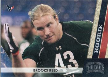 2011 Panini Threads - Silver #165 Brooks Reed Front