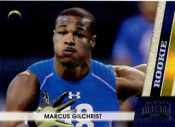 2011 Panini Threads - Silver #213 Marcus Gilchrist Front