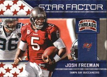 2011 Panini Threads - Star Factor #14 Josh Freeman Front