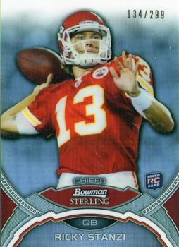 2011 Bowman Sterling - Refractors #48 Ricky Stanzi Front
