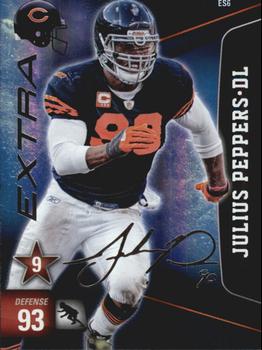 2011 Panini Adrenalyn XL - Extra Signature #ES6 Julius Peppers Front
