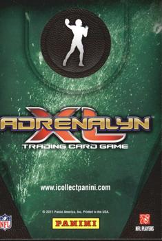 2011 Panini Adrenalyn XL - Extra Signature #ES8 Colt McCoy Back