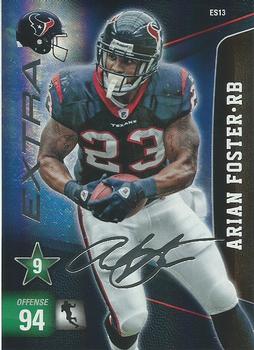 2011 Panini Adrenalyn XL - Extra Signature #ES13 Arian Foster Front