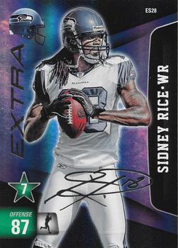 2011 Panini Adrenalyn XL - Extra Signature #ES28 Sidney Rice Front