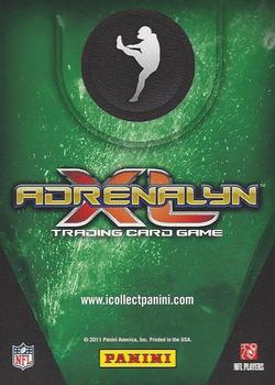 2011 Panini Adrenalyn XL - Special #S14 Adam Vinatieri Back