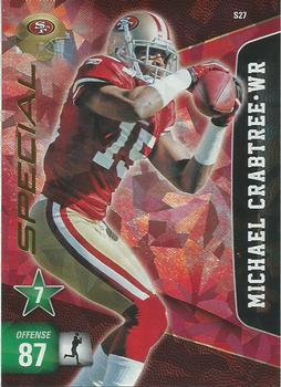 2011 Panini Adrenalyn XL - Special #S27 Michael Crabtree Front
