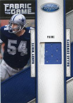 2011 Panini Certified - Fabric of the Game Prime #53 Randy White Front
