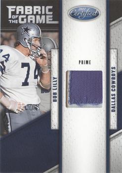 2011 Panini Certified - Fabric of the Game Prime #72 Bob Lilly Front