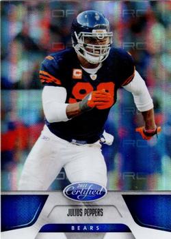 2011 Panini Certified - Mirror Blue #27 Julius Peppers Front