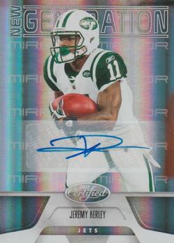 2011 Panini Certified - Mirror Gold Signatures #193 Jeremy Kerley Front