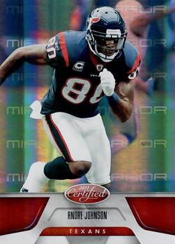 2011 Panini Certified - Mirror Red #58 Andre Johnson  Front
