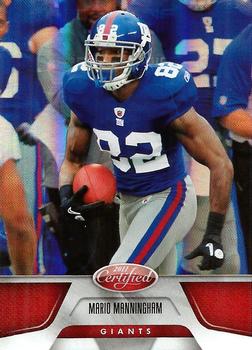 2011 Panini Certified - Mirror Red #100 Mario Manningham  Front