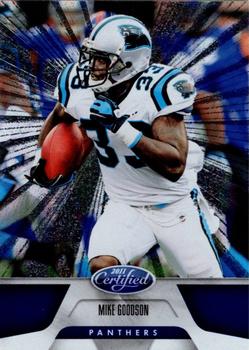2011 Panini Certified - Platinum Blue #21 Mike Goodson  Front