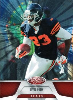 2011 Panini Certified - Platinum Red #25 Devin Hester  Front