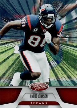 2011 Panini Certified - Platinum Red #58 Andre Johnson  Front