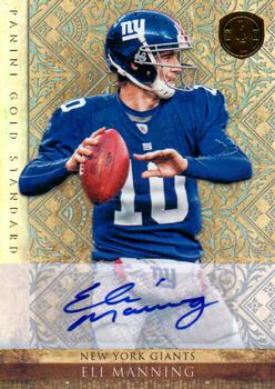 2011 Panini Gold Standard - Autographs Silver #67 Eli Manning Front