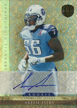 2011 Panini Gold Standard - Autographs Silver #154 Akeem Ayers Front