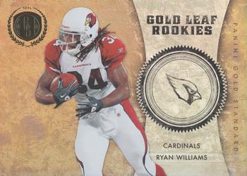 2011 Panini Gold Standard - Gold Leaf Rookies #13 Ryan Williams Front