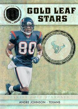 2011 Panini Gold Standard - Gold Leaf Stars #18 Andre Johnson Front