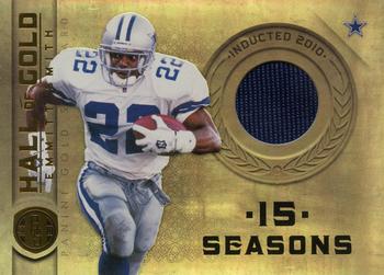 2011 Panini Gold Standard - Hall of Gold Materials #1 Emmitt Smith Front