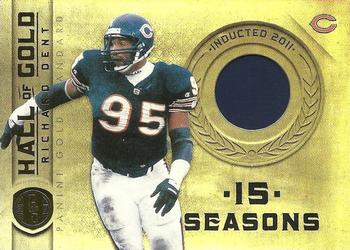 2011 Panini Gold Standard - Hall of Gold Materials #5 Richard Dent Front