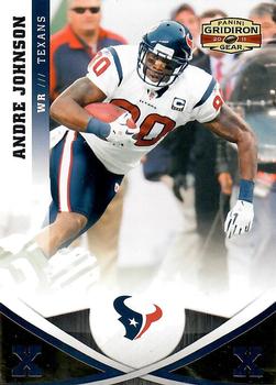 2011 Panini Gridiron Gear - Gold X's #46 Andre Johnson Front