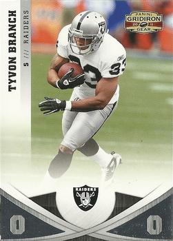 2011 Panini Gridiron Gear - Silver O's #66 Tyvon Branch Front