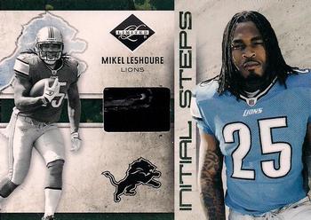 2011 Panini Limited - Initial Steps Shoes #1 Mikel Leshoure Front