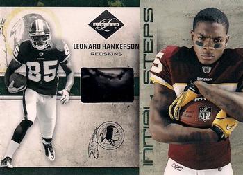 2011 Panini Limited - Initial Steps Shoes #10 Leonard Hankerson Front