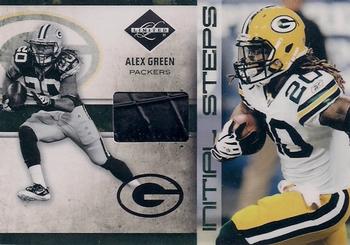 2011 Panini Limited - Initial Steps Shoes #13 Alex Green Front