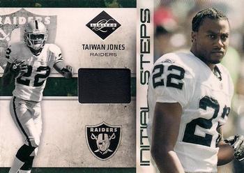 2011 Panini Limited - Initial Steps Shoes #16 Taiwan Jones Front