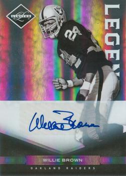 2011 Panini Limited - Monikers Autographs Silver #112 Willie Brown Front
