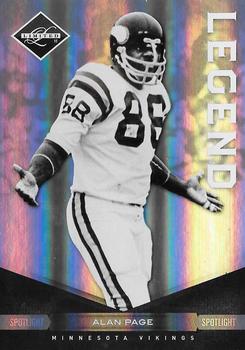 2011 Panini Limited - Silver Spotlight #128 Alan Page Front