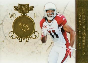 2011 Panini Plates & Patches - Gold #11 Larry Fitzgerald Front