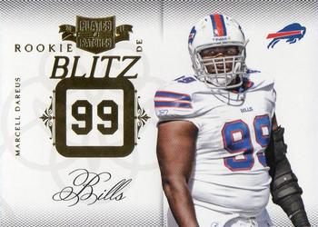2011 Panini Plates & Patches - Rookie Blitz #19 Marcell Dareus Front