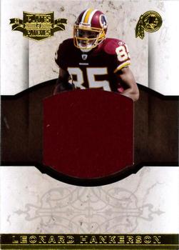 2011 Panini Plates & Patches - Rookie Jumbo Materials #23 Leonard Hankerson Front