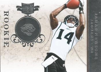 2011 Panini Plates & Patches - Silver #136 Jamar Newsome Front