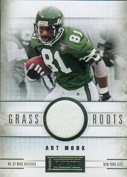 2011 Panini Playbook - Grass Roots Materials #60 Art Monk Front