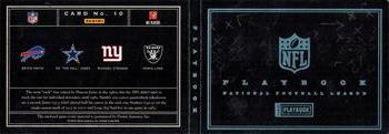 2011 Panini Playbook - Material Playbook Prime #10 Bruce Smith / Ed 
