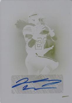2011 Panini Prime Signatures - Autographs Printing Plates Yellow #197 Johnny White Front