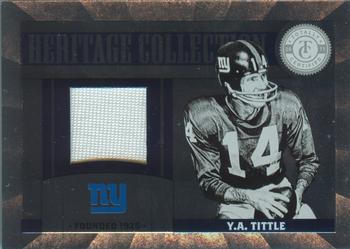 2011 Panini Totally Certified - Heritage Collection Jerseys #2 Y.A. Tittle Front