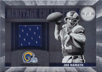 2011 Panini Totally Certified - Heritage Collection Jerseys #38 Joe Namath Front