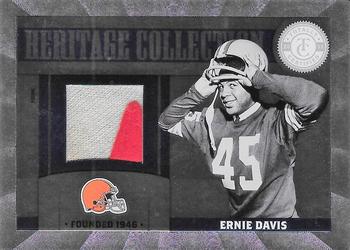 2011 Panini Totally Certified - Heritage Collection Jerseys Prime #19 Ernie Davis Front