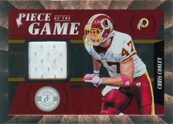 2011 Panini Totally Certified - Piece of the Game #53 Chris Cooley Front