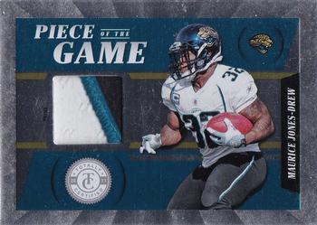 2011 Panini Totally Certified - Piece of the Game Prime #22 Maurice Jones-Drew Front