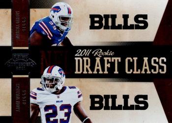 2011 Playoff Contenders - Draft Class #3 Marcell Dareus / Aaron Williams Front