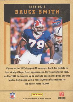 2011 Playoff Contenders - Legendary Contenders #6 Bruce Smith Back