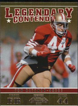 2011 Playoff Contenders - Legendary Contenders #22 Tom Rathman Front