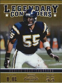2011 Playoff Contenders - Legendary Contenders #24 Junior Seau Front