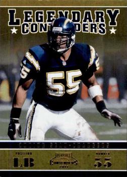 2011 Playoff Contenders - Legendary Contenders Gold #24 Junior Seau Front
